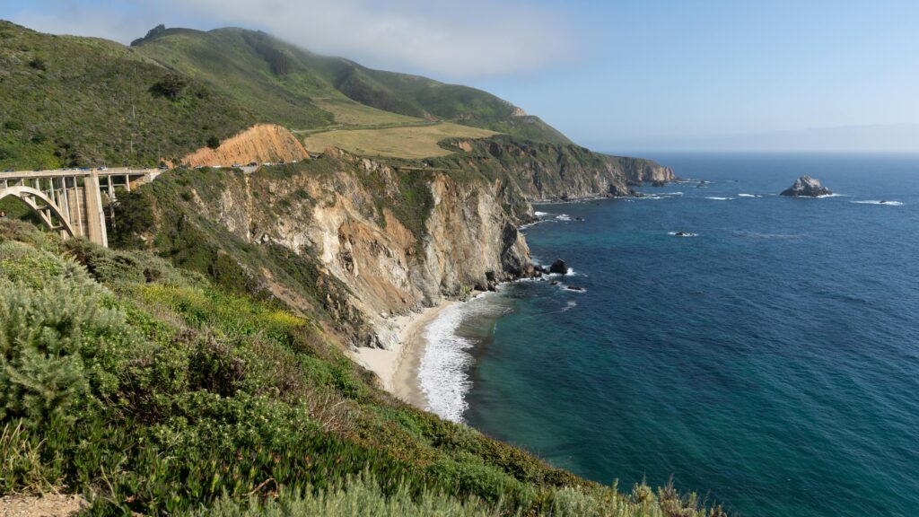 CA coastline Big Sur, Bixby Bridge