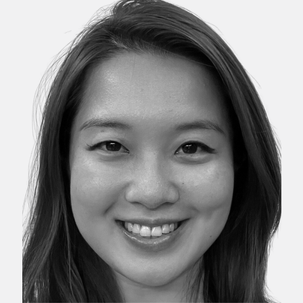 Headshot of Betty Li in black and white